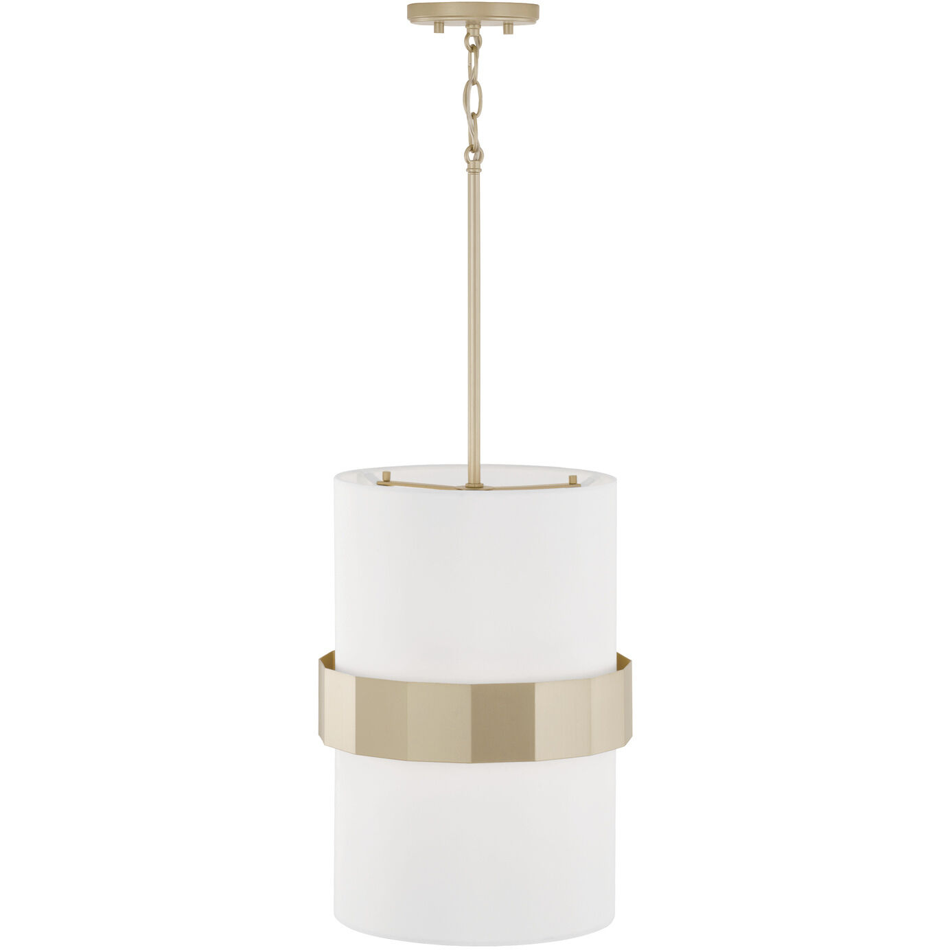 Sutton 2 Light 12 inch Soft Gold Pendant Ceiling Light