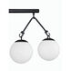 Orion 6 Light 45.25 inch Flat Black Island Light Ceiling Light