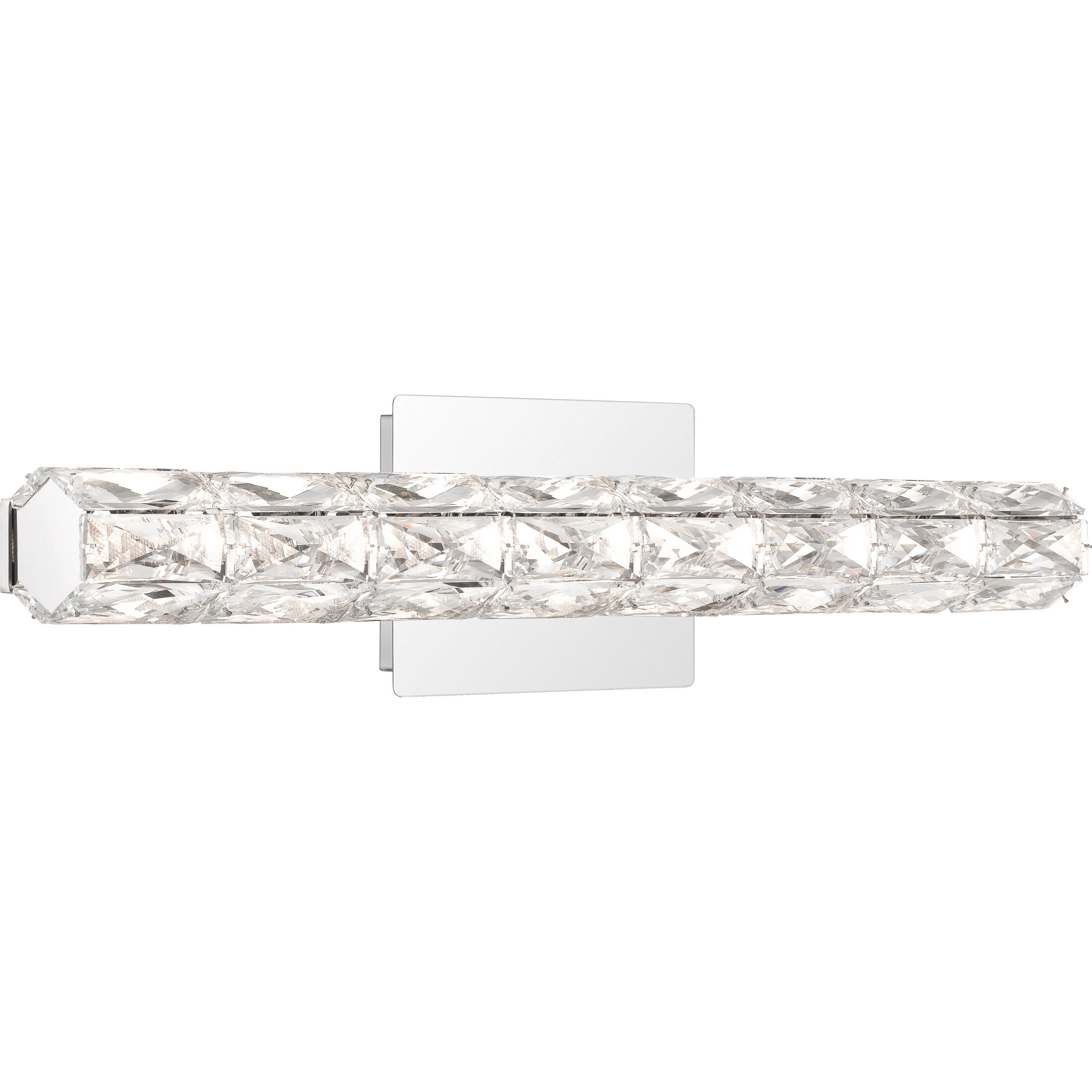 Luster LED 24 inch Polished Chrome Vanity Light Wall Light