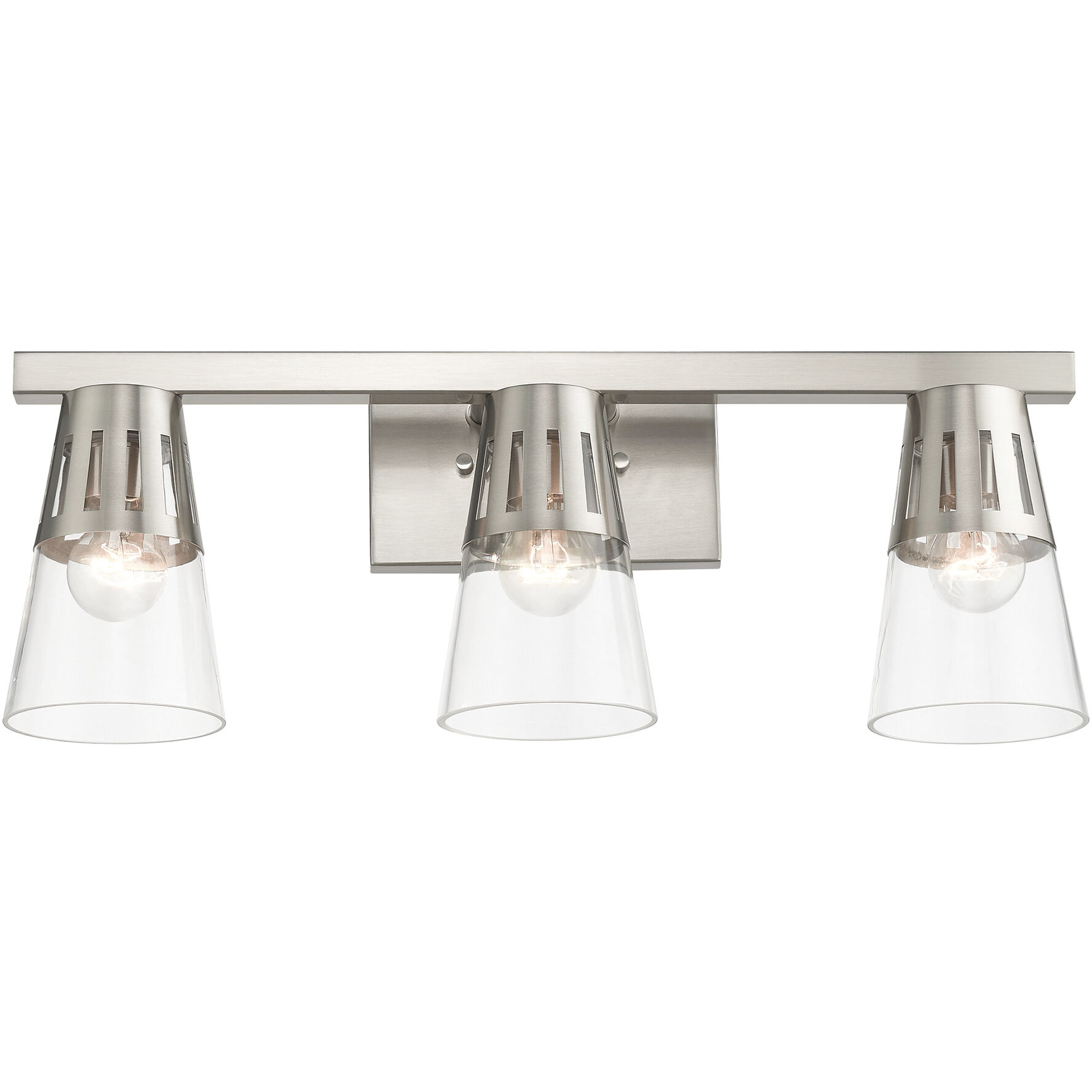Bennington 3 Light 23.5 inch Brushed Nickel Vanity Sconce Wall Light