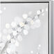 Meadow Mist Gray with White and Silver Framed Wall Art, Set of 2