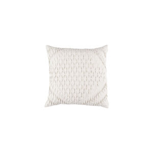 Baker 18 X 18 inch Light Gray Throw Pillow