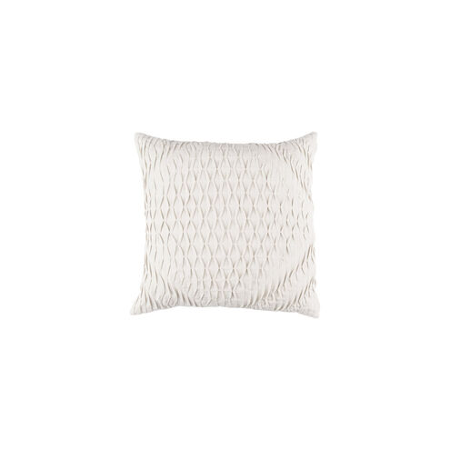 Baker 18 X 18 inch Light Gray Throw Pillow