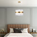 Canada LED 23.6 inch Matte Brass Chandelier Ceiling Light