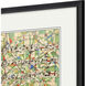 Entertainment Multi and Black and Blue and Green Framed Art