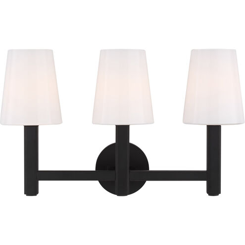 TOB by Thomas O'Brien Logan 3 Light 19.5 inch Aged Iron Vanity Light Wall Light