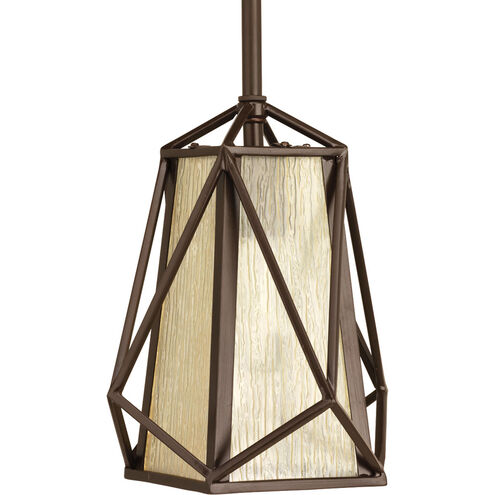 Marque 1 Light 8 inch Antique Bronze Mini-Pendant Ceiling Light, Design Series