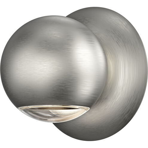 Hemisphere LED 4 inch Natural Anodized Wall Sconce Wall Light