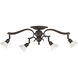 Madison 4 Light Oil Rubbed Bronze Track Ceiling Light