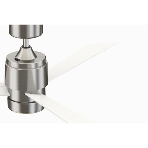 Zonix Wet Custom Brushed Nickel Ceiling Fan Motor, Motor Only (Blades and Light Kit Sold Separately)
