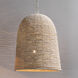 Waterfront 1 Light 19 inch Natural Pendant Ceiling Light