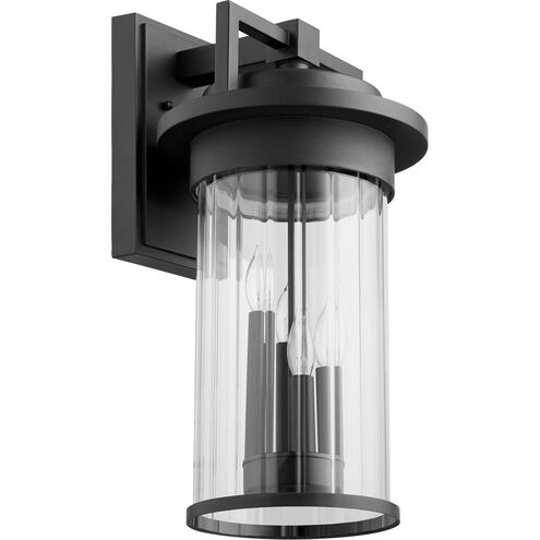 Dimas 4 Light 19 inch Noir Outdoor Wall Lantern