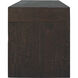 Evander Rustic Brown Dining Bench