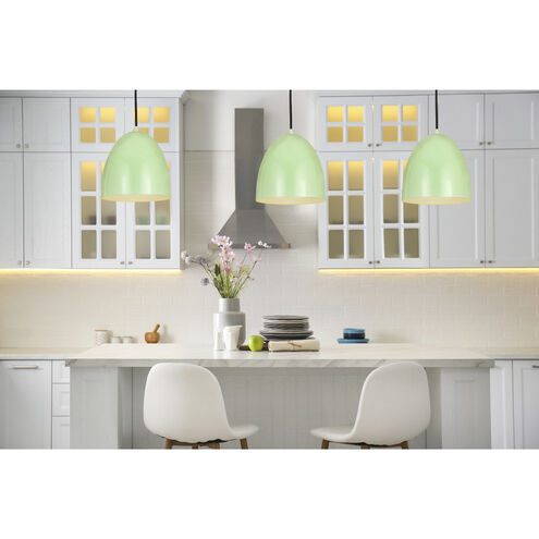 Z-Studio 1 Light 9.5 inch Mint Pendant Ceiling Light