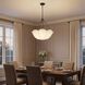 AH by Alexa Hampton Stassi 3 Light 24 inch Aged Iron Chandelier Ceiling Light