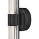 Georgette LED 32.25 inch Black Vanity Light Wall Light