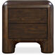 Rowan 24 X 24 inch Dark Brown Nightstand