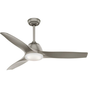 Wisp 52 inch Painted Pewter with Painted Pewter, Painted Pewter Blades Ceiling Fan