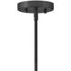 Tori 1 Light 14 inch Black Pendant Ceiling Light