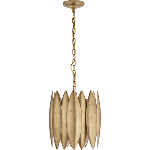 Barry Goralnick Hatton 4 Light 14.75 inch Gild Chandelier Ceiling Light, Small