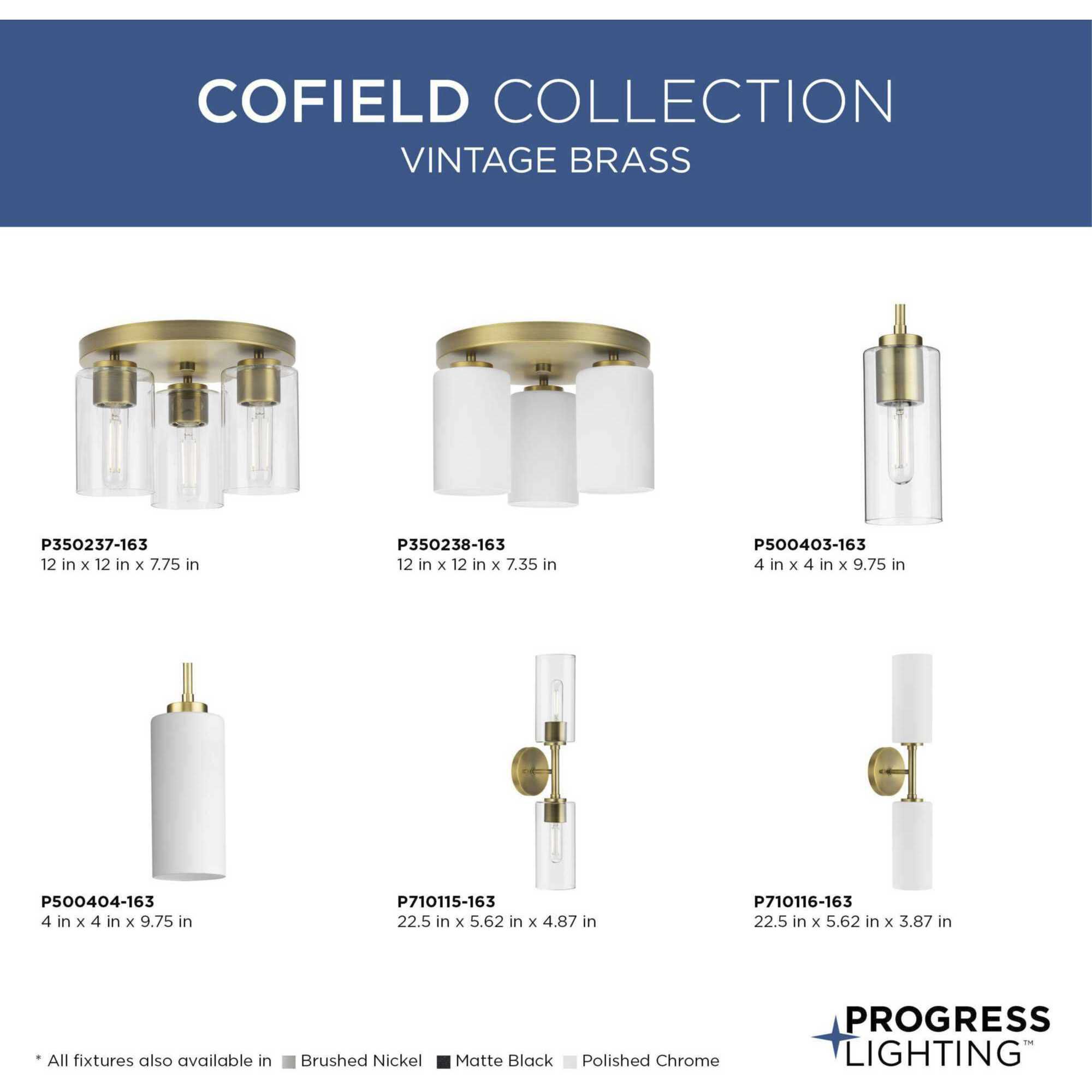 Cofield 2 Light 5.62 inch Vintage Brass Wall Bracket Wall Light