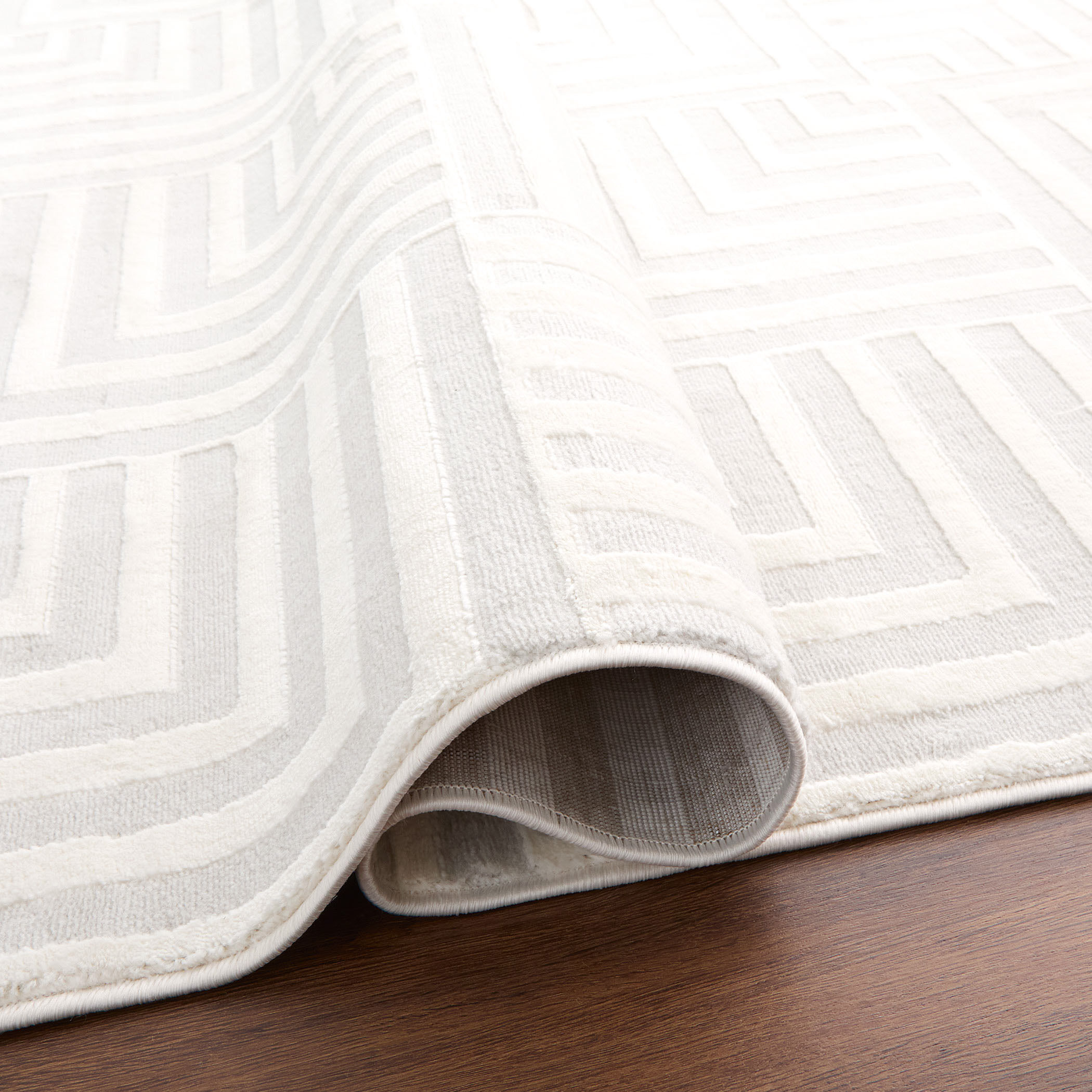 Brenta 114 X 79 inch Neutral Rug in 6 x 9