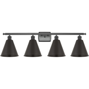 Ballston Cone 4 Light 38.00 inch Bathroom Vanity Light