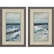 Waterside Green and Blue Framed Art