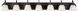Essentials - 801x 7 Light 48 inch Oil Rubbed Bronze Bath Light Wall Light in Marble