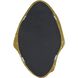 Aster 36 X 24 inch Antique Gold Mirror
