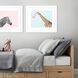 Juvenile Collection Pink Framed Art