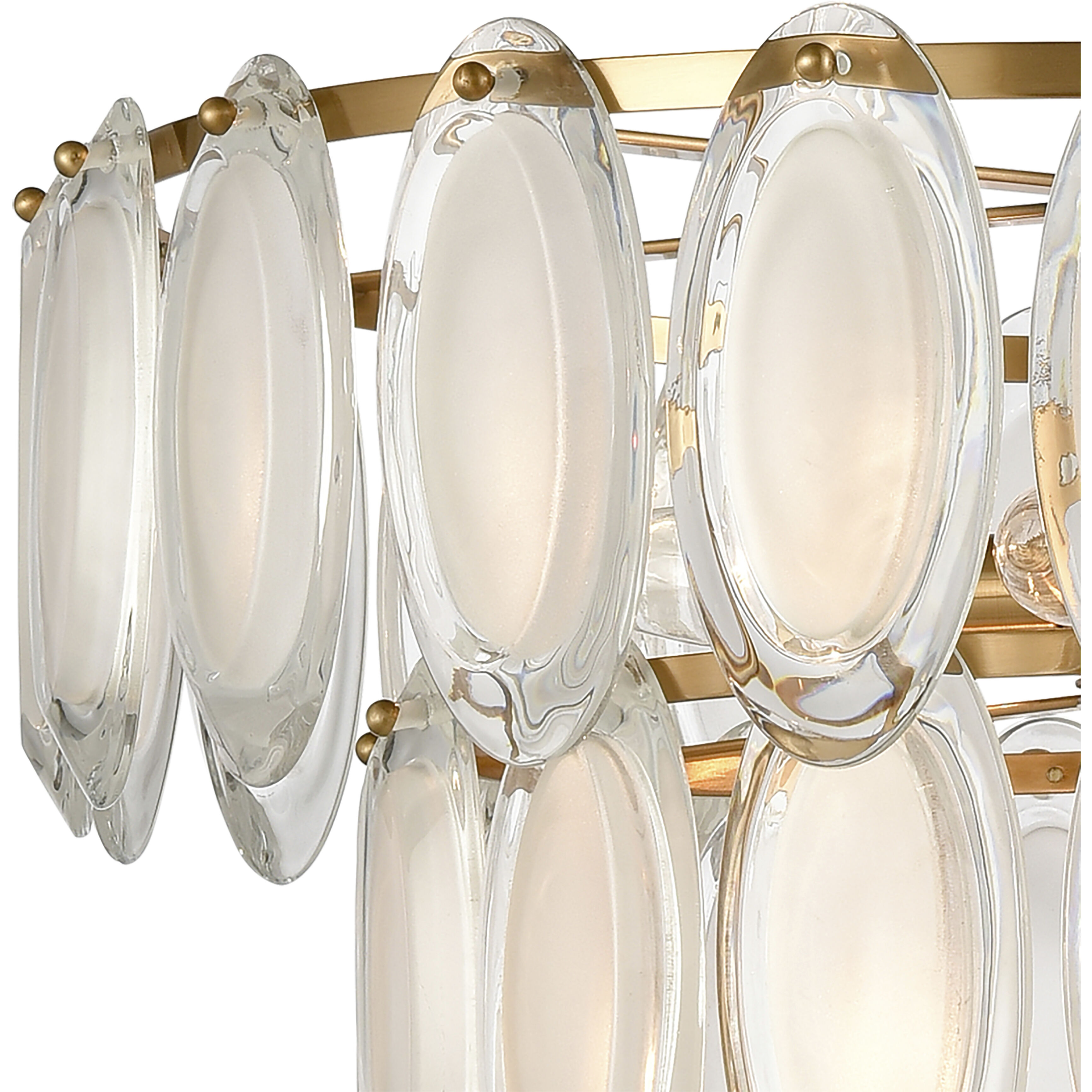 Curiosity 8 Light 20 inch Aged Brass Chandelier Ceiling Light