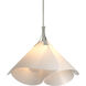 Mobius 1 Light 25.4 inch Sterling Pendant Ceiling Light, Large