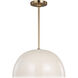 Ivan 1 Light 15 inch Blush Pendant Ceiling Light