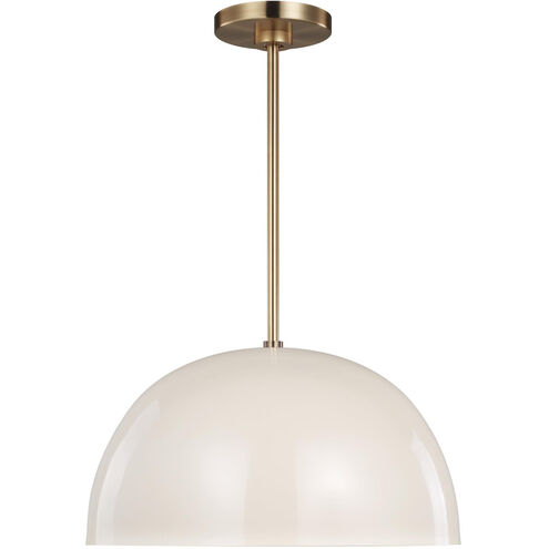 Ivan 1 Light 15 inch Blush Pendant Ceiling Light