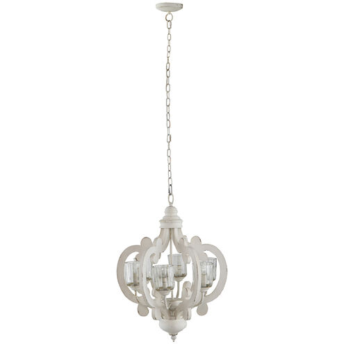 Anita 6 Light 20.5 inch Cream Chandelier Ceiling Light