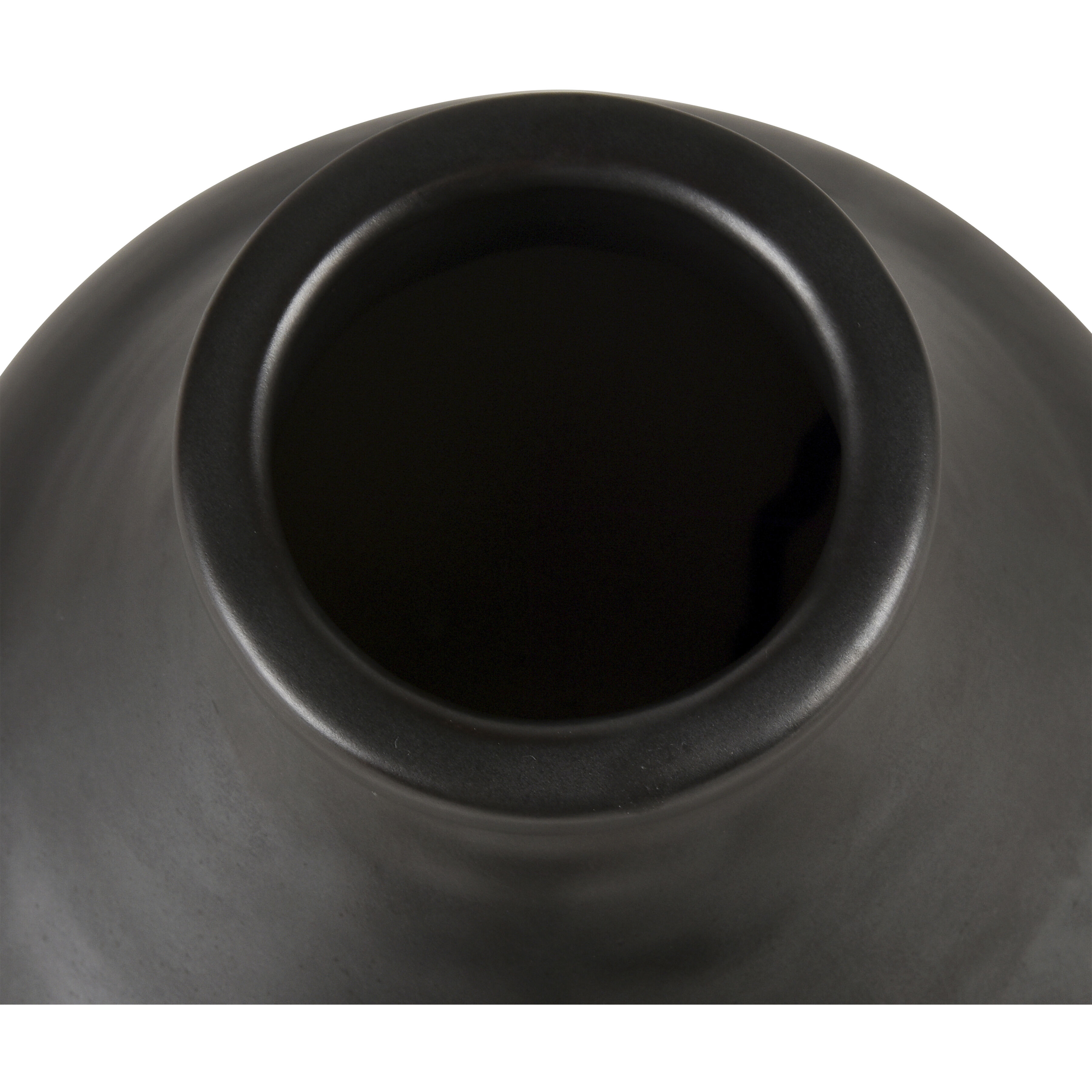 Faye 10 X 6.75 inch Vase in Black