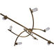 Bilancia LED 48 inch True Brass Chandelier Ceiling Light
