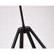 Canada LED 18 inch Black LED Chandelier Ceiling Light