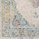 Mediterranean 122 X 92 inch Saffron/Tan/Terracotta/Dark Blue/Ivory/Aqua Rugs, Rectangle
