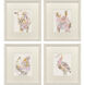 Barnyard Buds Pink and Multi and Green and Beige Framed Art, Propac