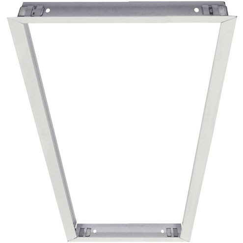 NPDBL Series White Recessed Mounting Kit, For 1'x4' LED Backlit Panels