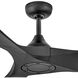 Swell Illuminated 56 inch Matte Black Fan