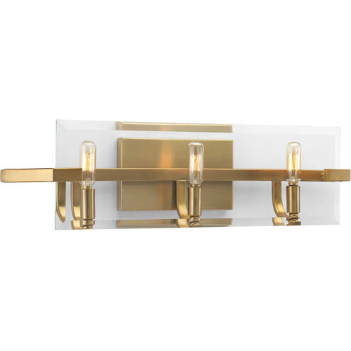 Cahill 3 Light 24 inch Brushed Bronze Bath Vanity Wall Light, Design Series