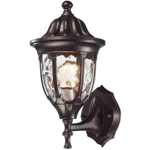 Glendale 1 Light 13 inch Regal Bronze Outdoor Sconce