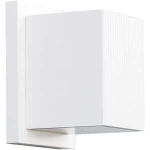 Mavis LED 4 inch White Outdoor Wall Sconce