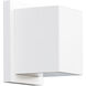 Mavis LED 4 inch White Exterior Wall Sconce