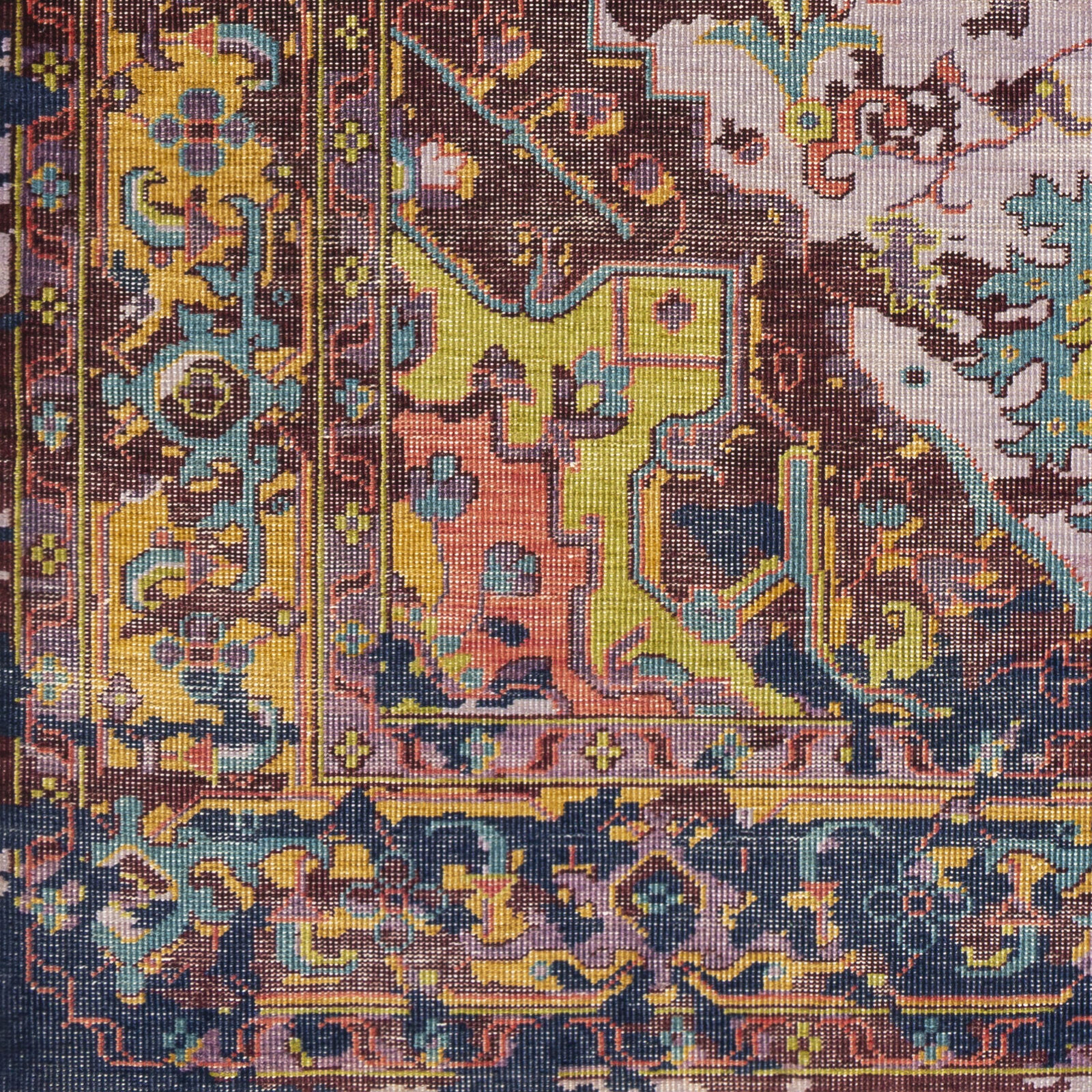 Festival 156 X 108 inch Burgundy Rug in 9 x 13, Rectangle