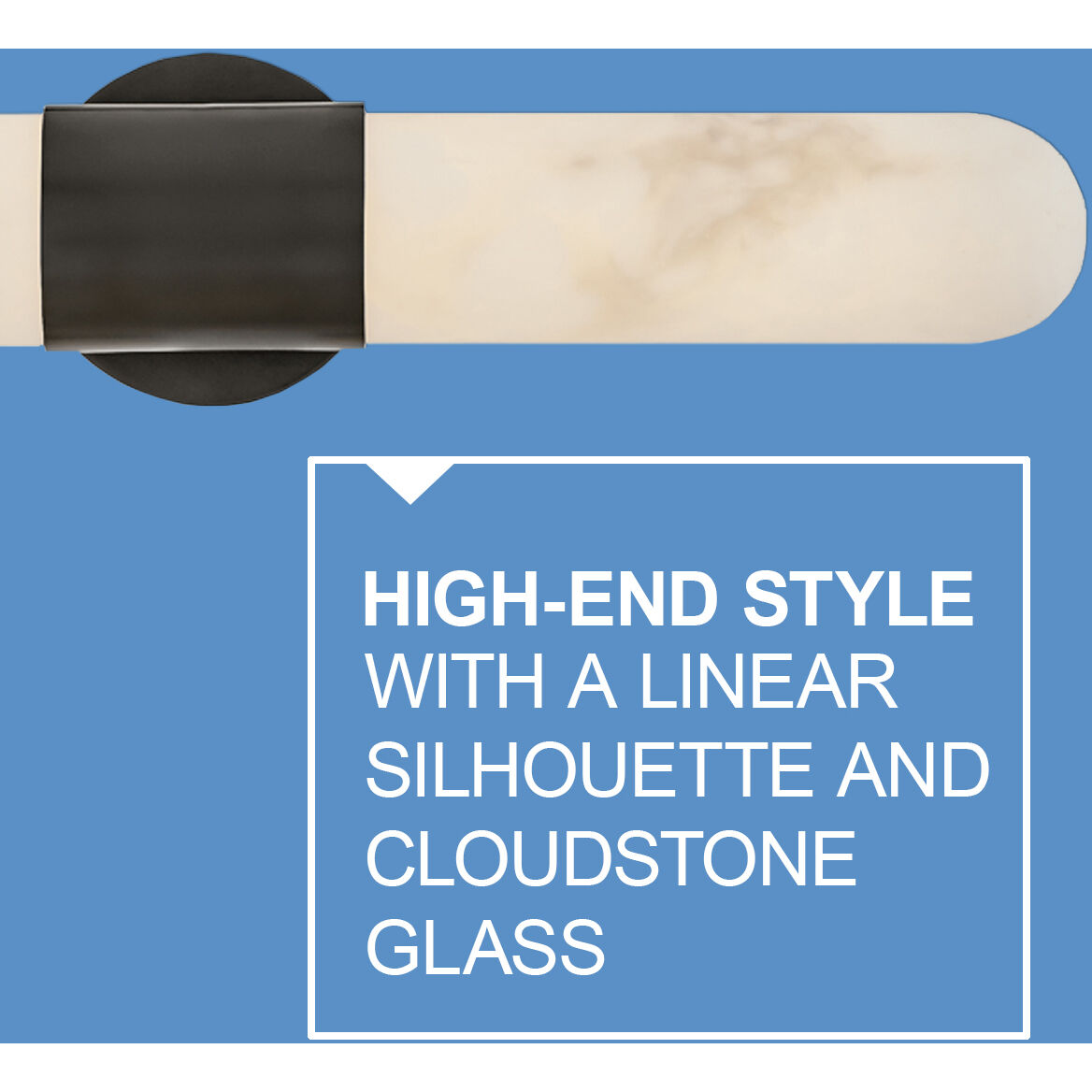 Ibiza LED 24 inch Black Oxide Bath Light Wall Light