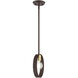 Modesto 1 Light 5 inch Bronze Pendant Ceiling Light